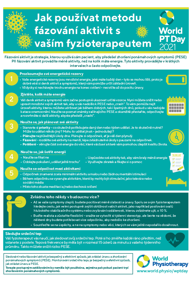 Image for World PT Day 2021 InfoSheet 4 in Czech