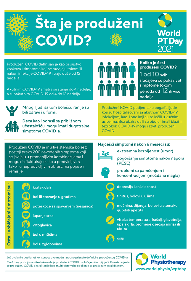 Image for World PT Day 2021 InfoSheet 1 in Serbian