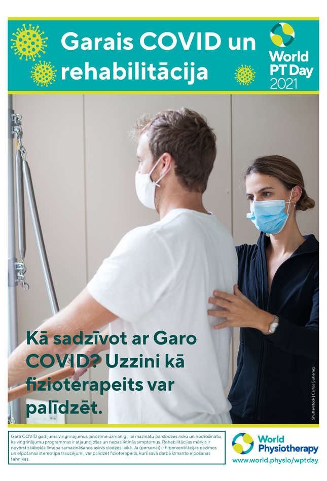 World PT Day poster 3. Latvian