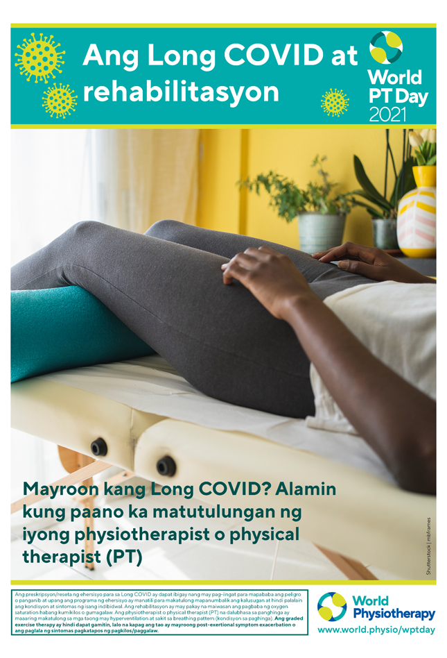 World PT Day poster 4. Filipino