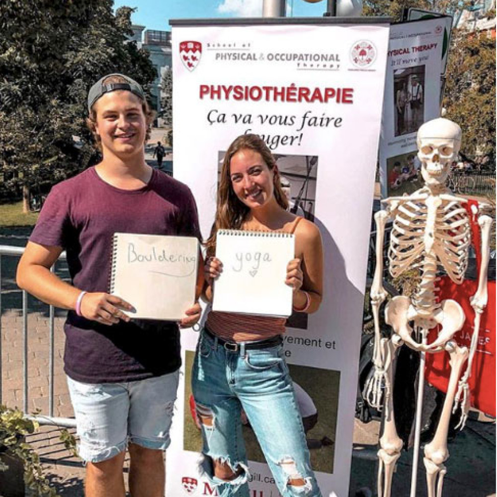 Photograph of World PT Day 2018 celebration in Canada