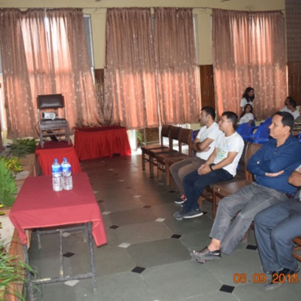 Photograph of World PT Day 2018 celebration in Nepal