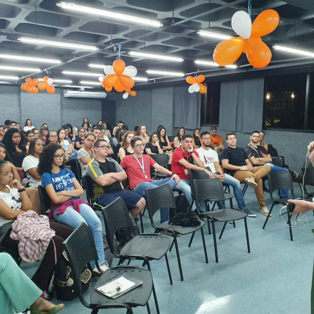 Photograph showing one of the celebrations held in Brazil to mark World PT Day 2019