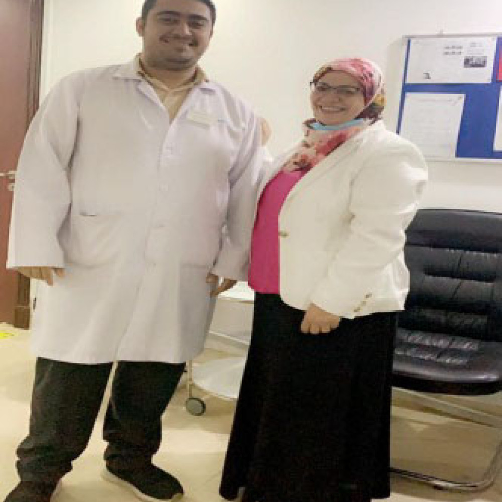Photograph of World PT Day 2020 being celebrated at National Medical Services in Oman.