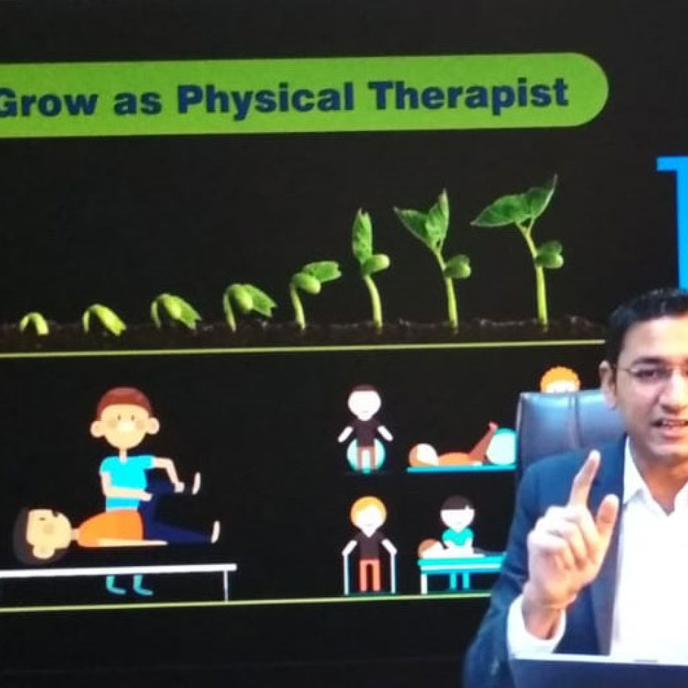 Image of World PT Day 2020 activities held by RK University