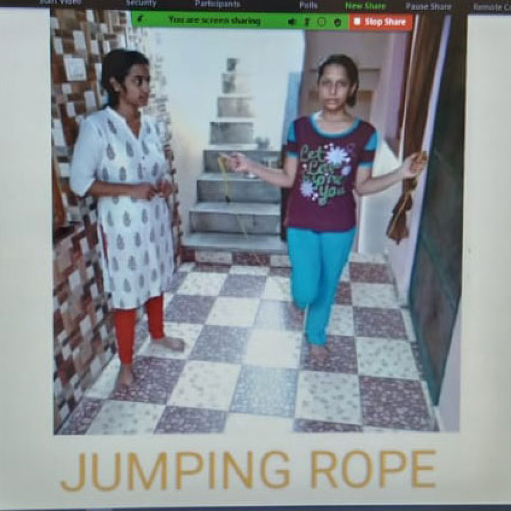 Image of World PT Day 2020 activities held by VAPMS College of Physiotherapy