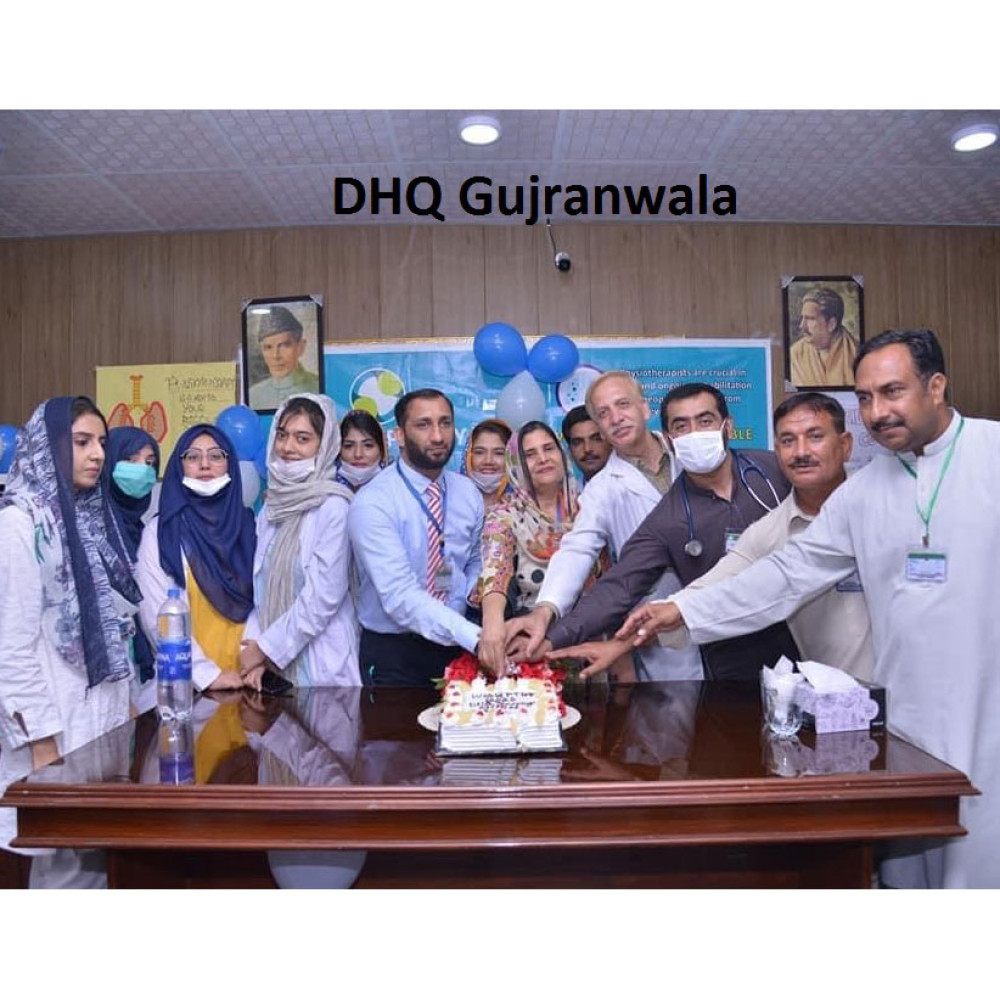 Photograph of World PT Day 2020 celebrations in Pakistan