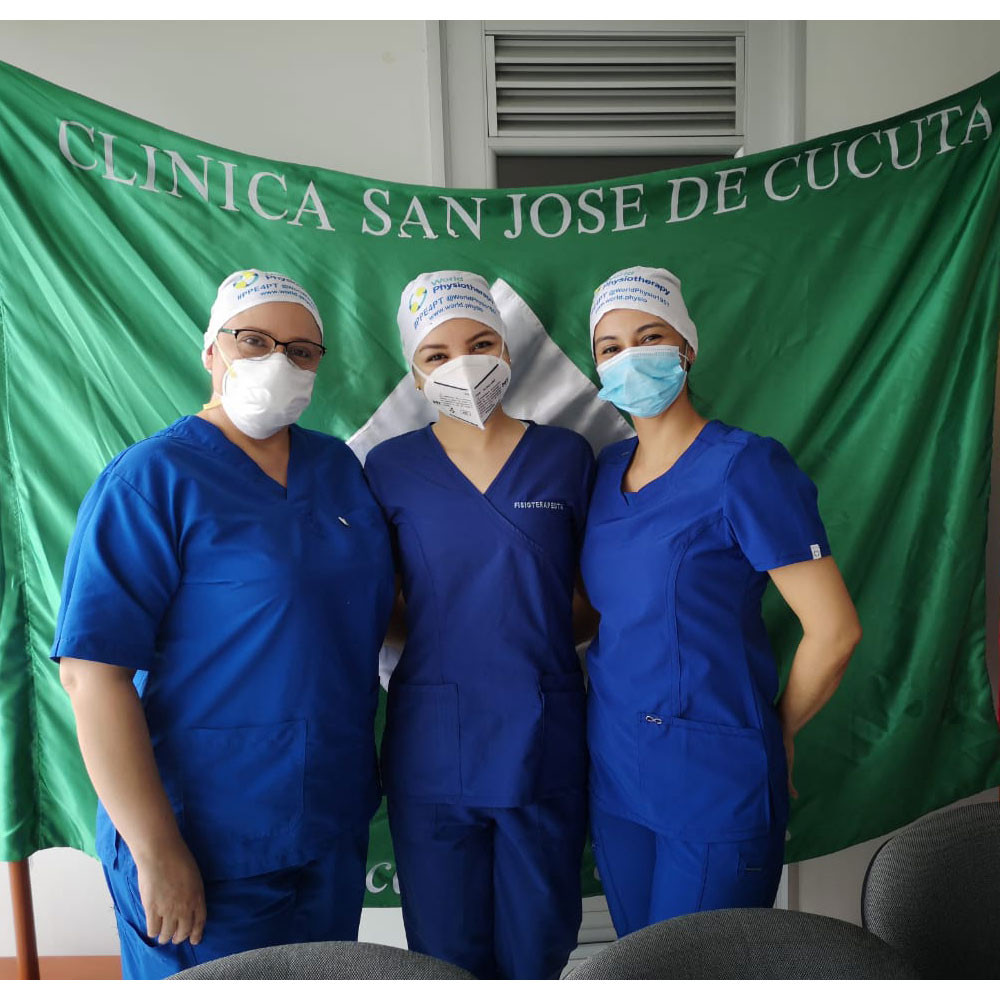 Photograph of World PT Day 2020 in Colombia
