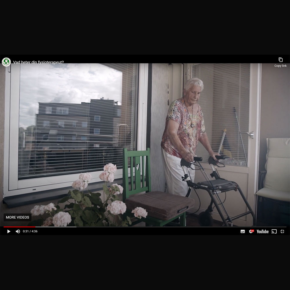 Image taken from videos produced by Swedish Association of Physiotherapists for World PT Day 2021