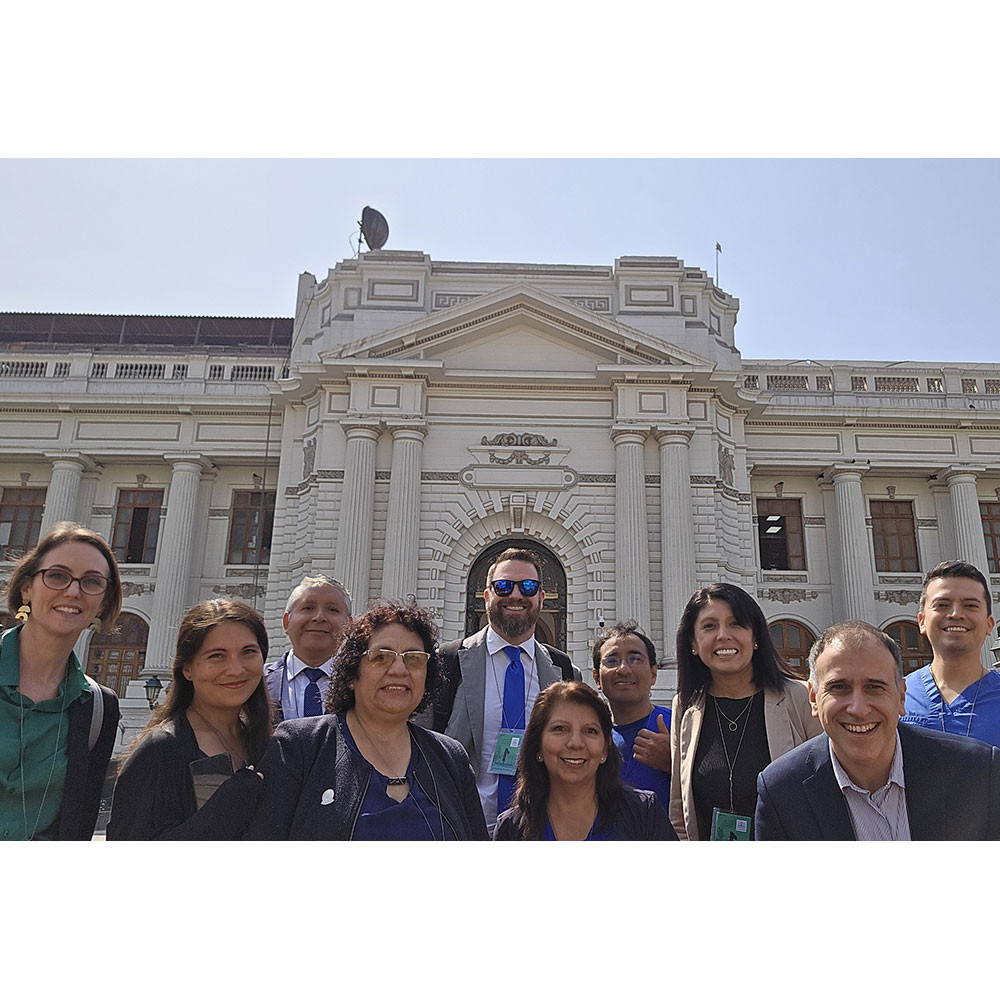 World Physiotherapy representatives at the Congress of the Republic of Peru