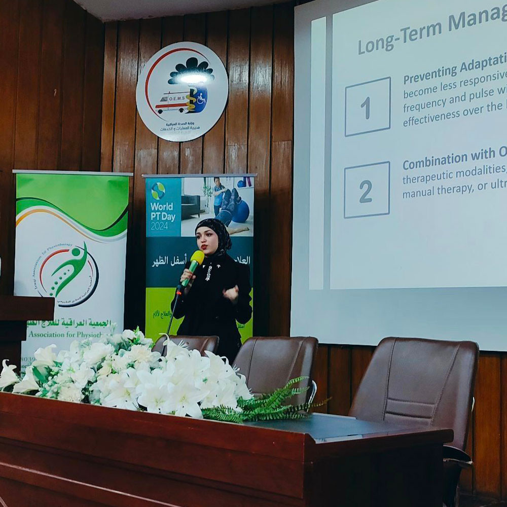 Photo of World PT Day activities held by Iraqi Association for Physiotherapy