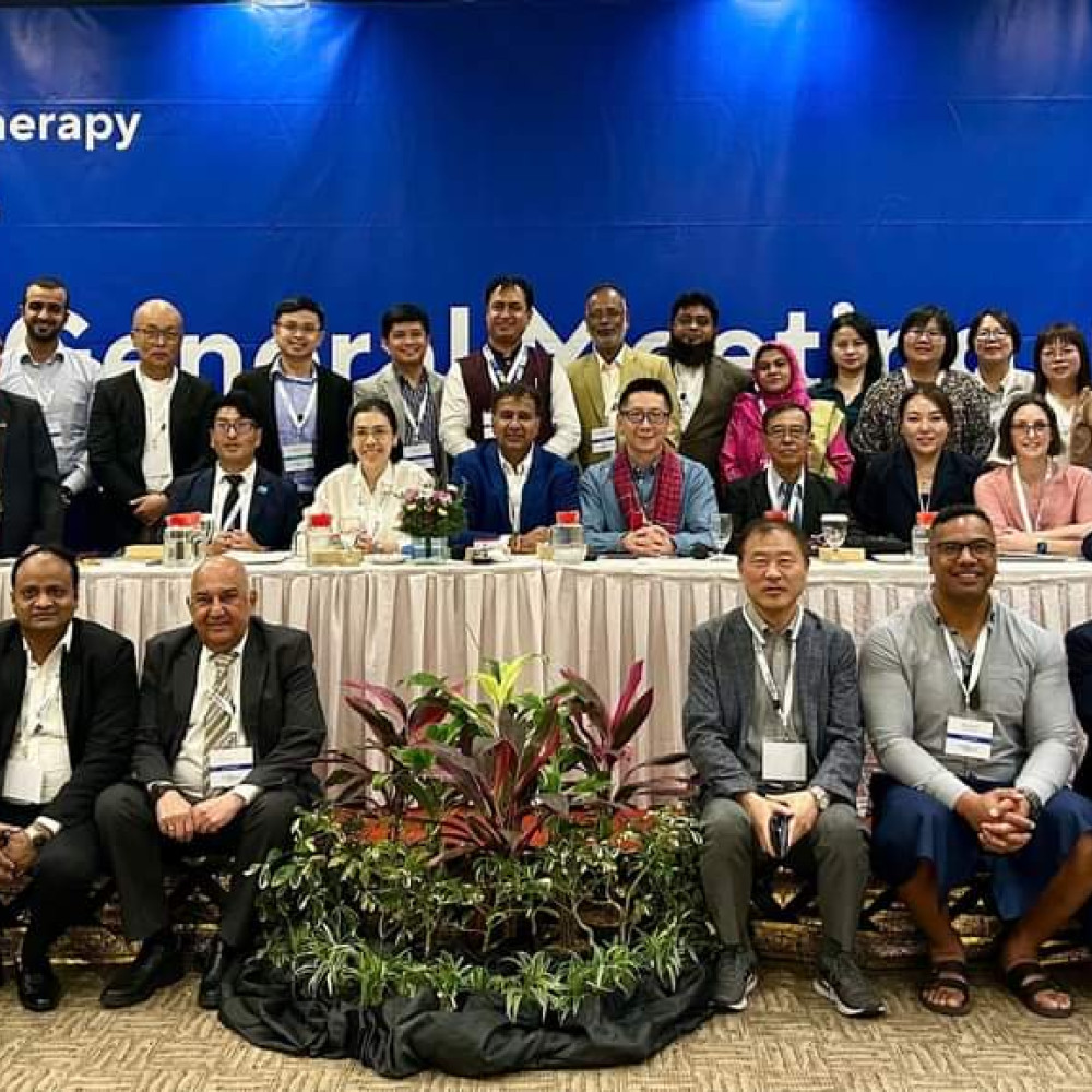 Participants at World Physiotherapy AWP region general meeting September 2024