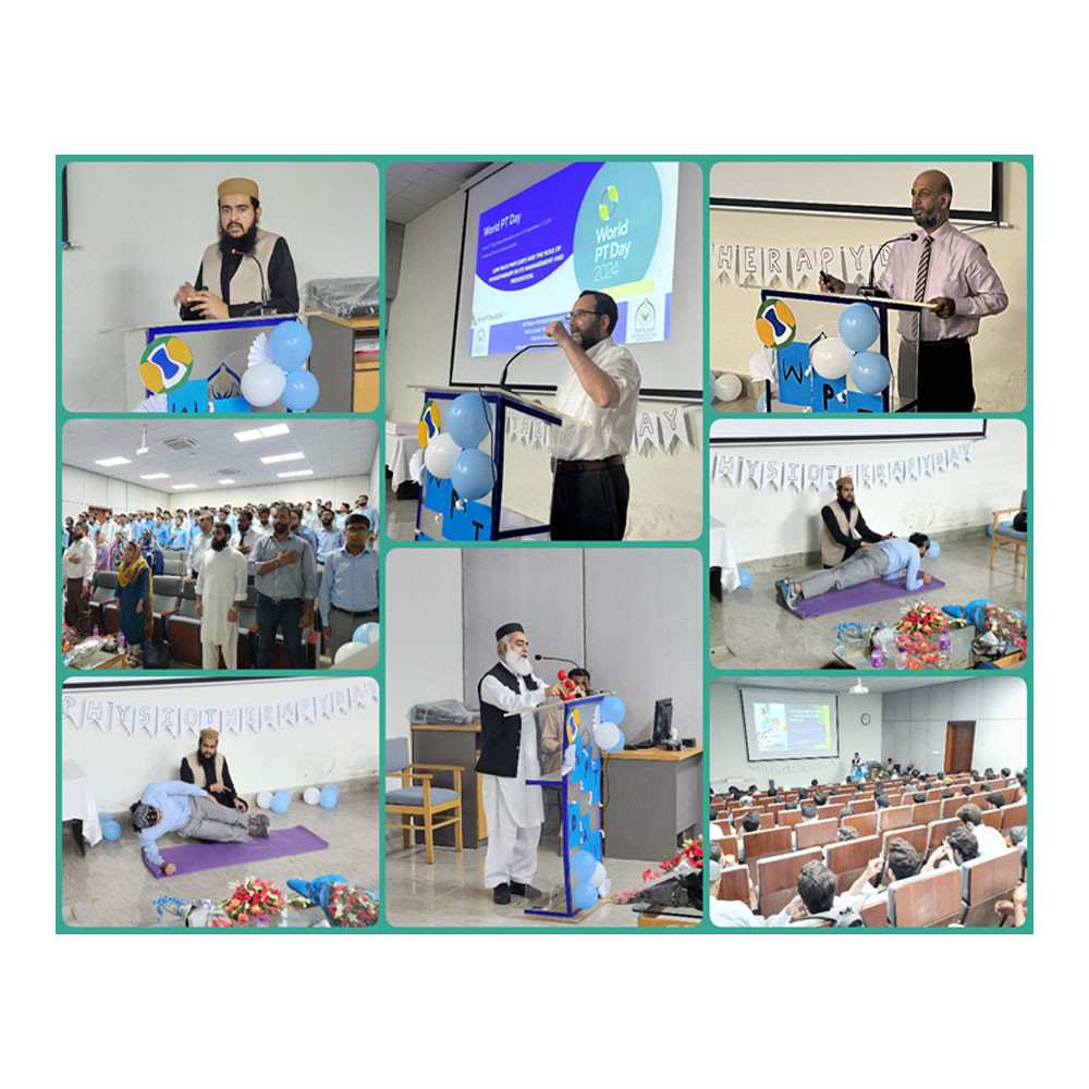 Photo of World PT Day celebrations in Pakistan
