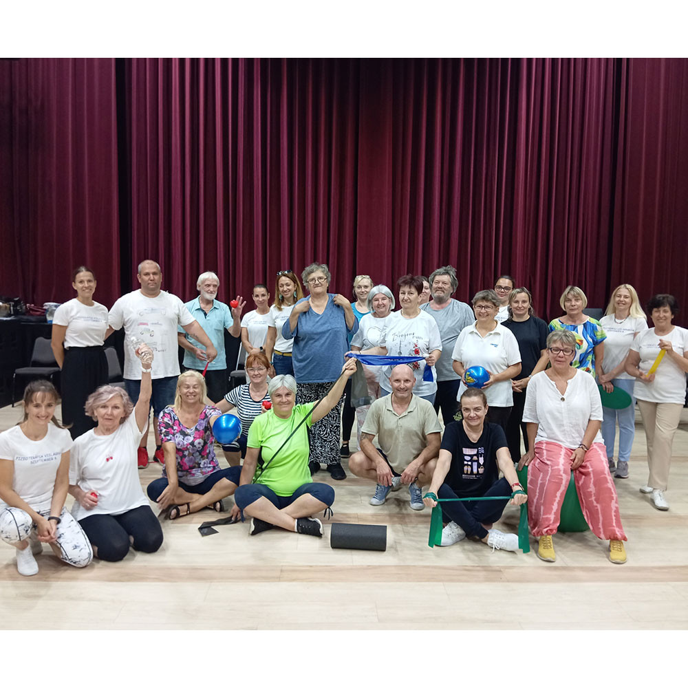 Photo showing activities held for World PT Day 2025 in Hungary