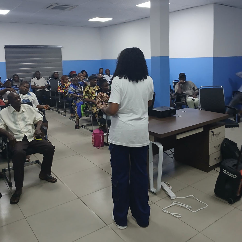 Photo showing activities held for World PT Day 2025 in Nigeria