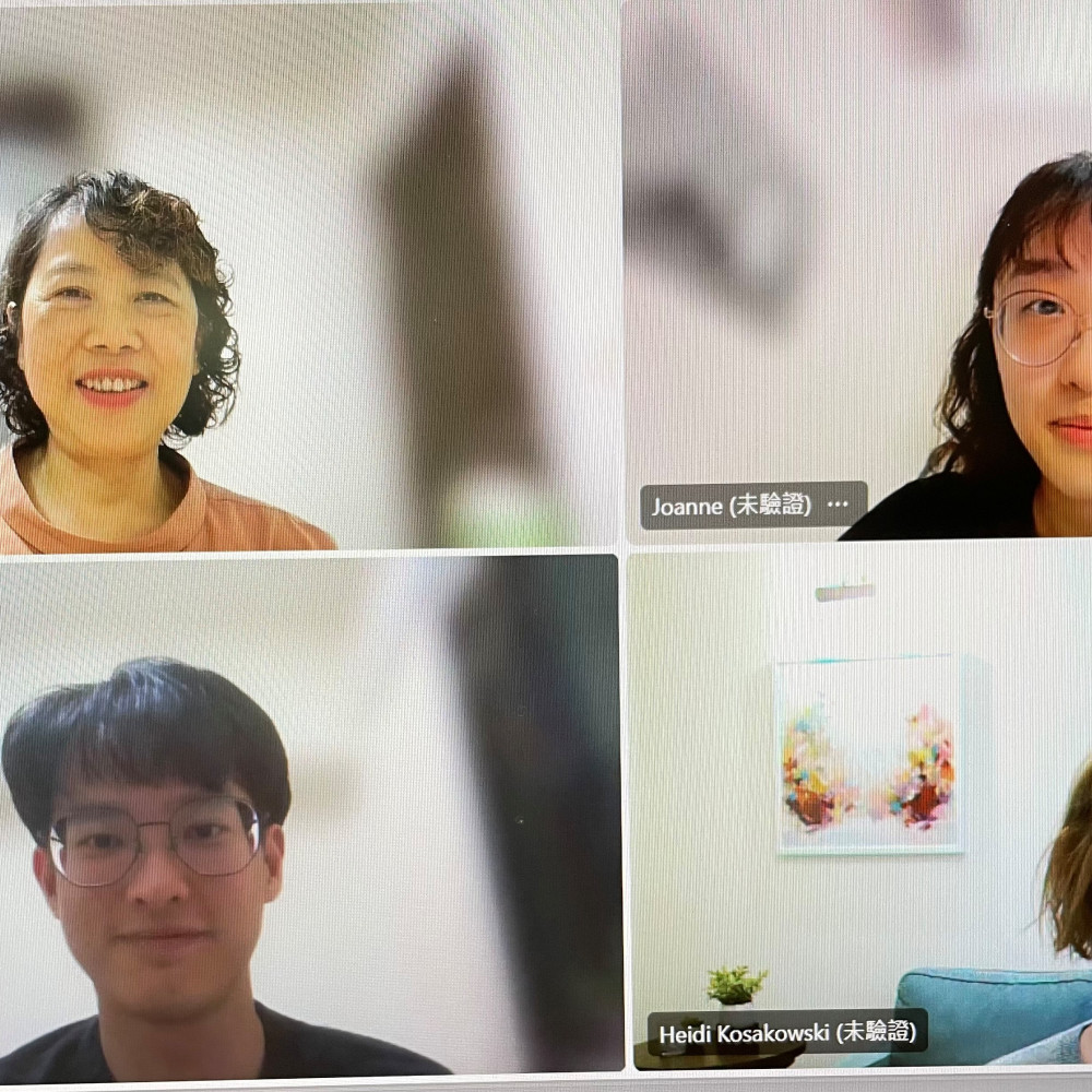 TPTA interns online meeting