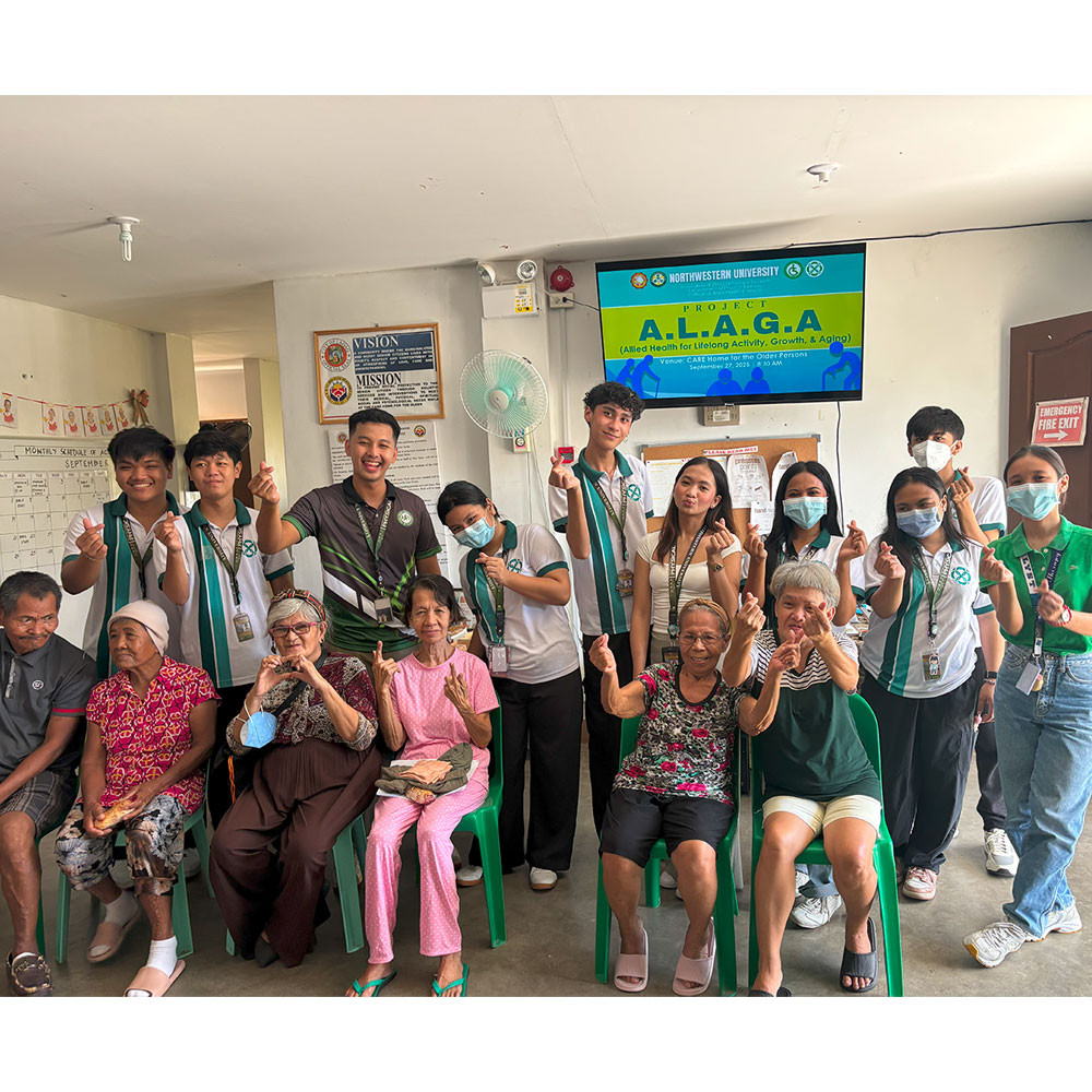 Photo showing activities held for World PT Day 2025 in the Philippines