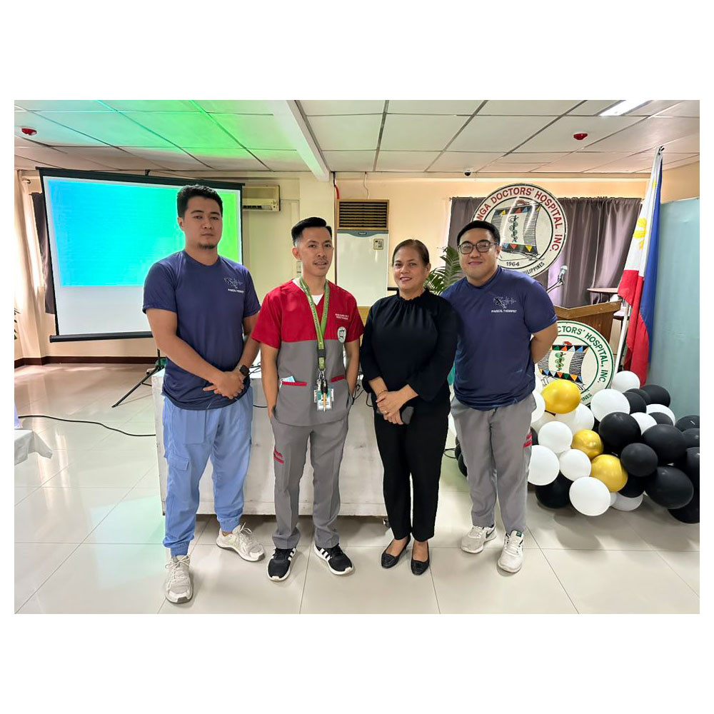 Photo showing activities held for World PT Day 2025 in the Philippines