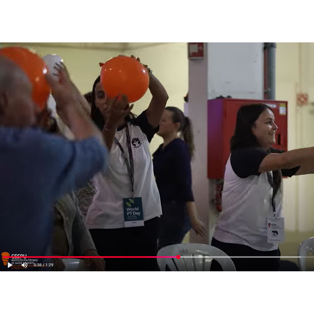 Photo showing activities held for World PT Day 2025 in Portugal
