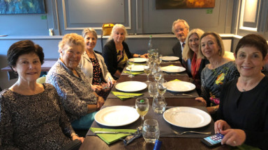 Vivien Cohen, Joan Walker, Marilyn Freedman, Catherine Patla, Stanley Paris, Sue Keays, Karin Saltman and Hazel Dreyer